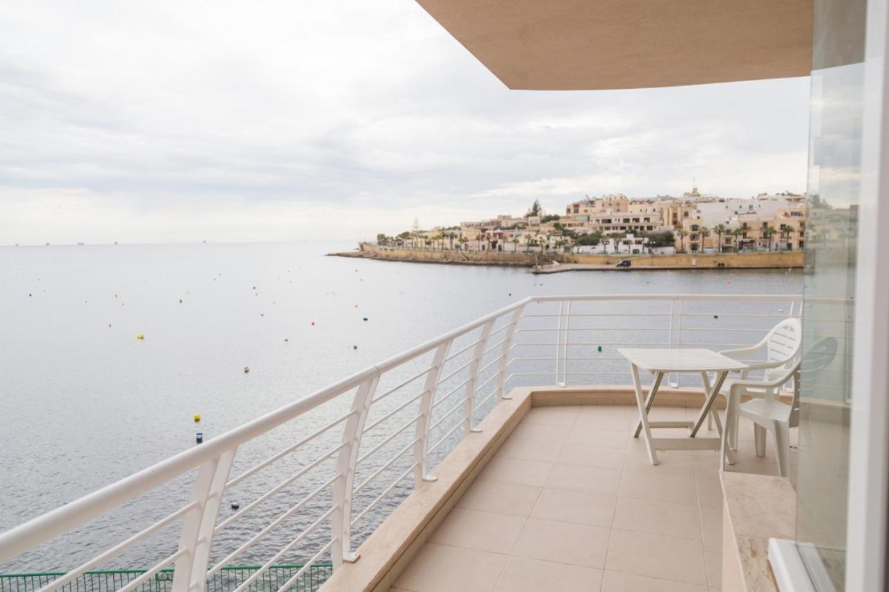 Riviera Holiday Apartments - Seafront - Wifi Марсаскала Экстерьер фото