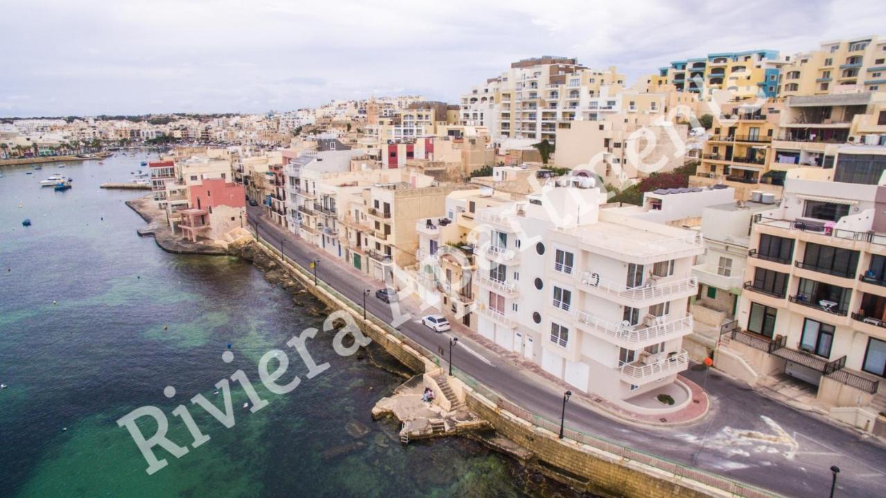 Riviera Holiday Apartments - Seafront - Wifi Марсаскала Экстерьер фото