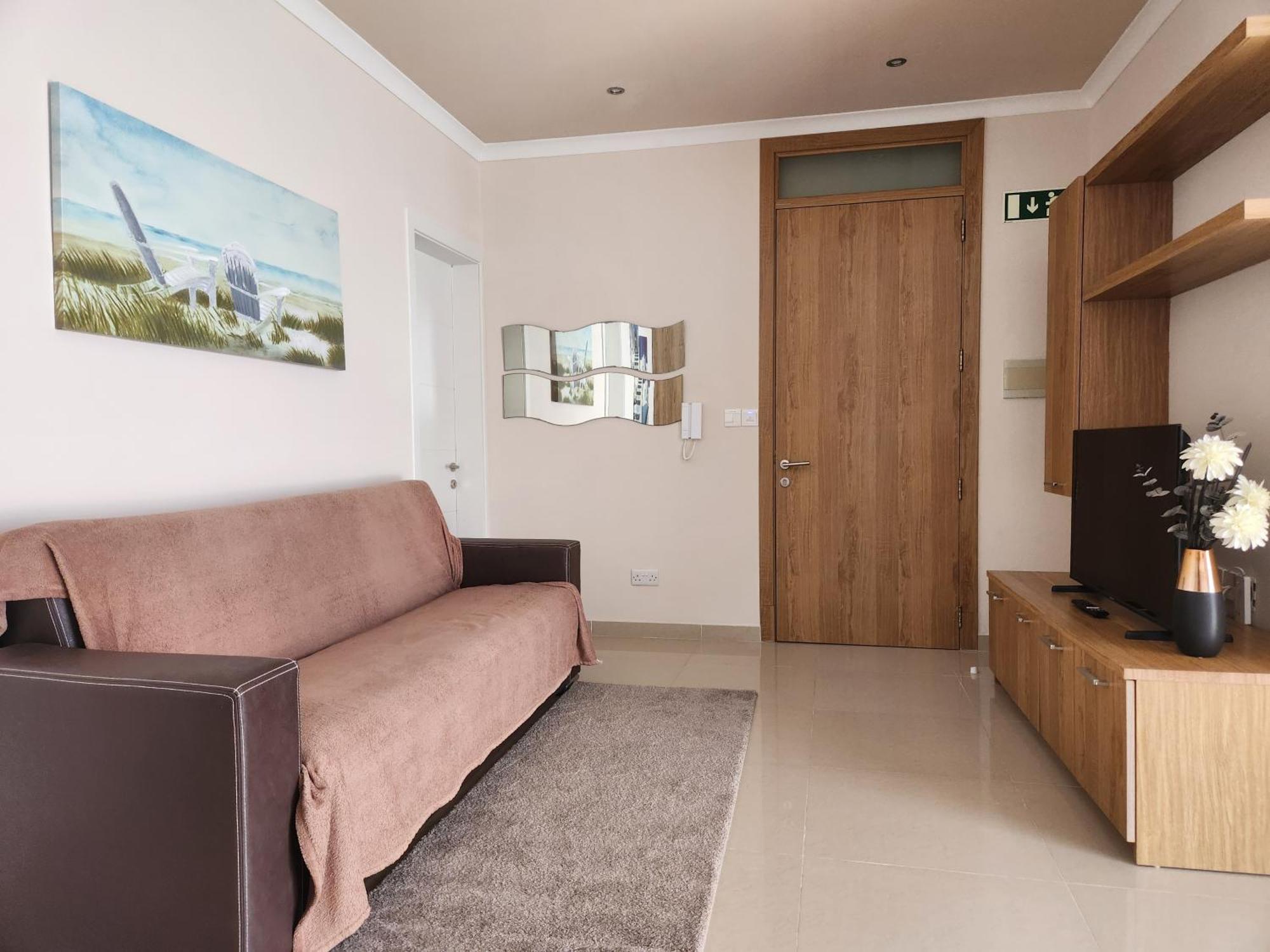 Riviera Holiday Apartments - Seafront - Wifi Марсаскала Номер фото
